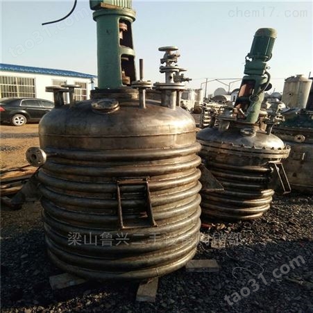 广州出售二手5吨不锈钢反应釜