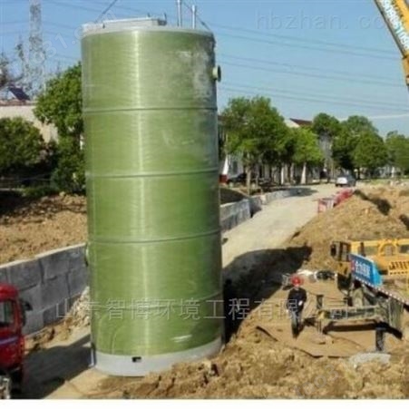 地埋式一体化污水提升泵站