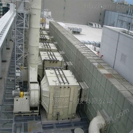芜湖市废气处理活性炭吸附塔喷淋塔光氧设备