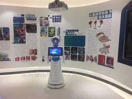 供应东北哈尔滨冰雕博物馆迎宾导览机器人