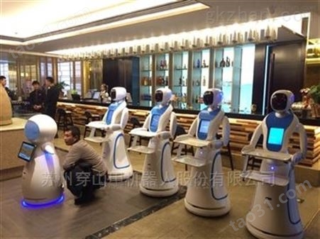 天津市青少年核科学教育科技馆迎宾机器人