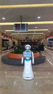 济南市中区人民警示教育展厅迎宾讲解机器人