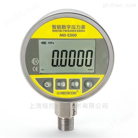 上海铭控 MD-S200隔膜数字压力表